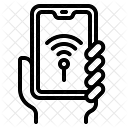 스마트폰 와이파이  아이콘