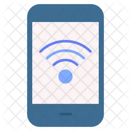 Smartphone Wifi  Icon