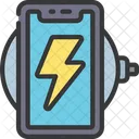 Wireless Charger Charging Icon