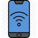 Smartphone-WLAN  Symbol