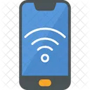 Smartphone-WLAN  Symbol