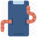Smartphone Worm  Icon