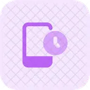 Smartphone Zeit Icon