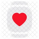 Smartwatch Health Heart Icon