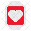 Smartwatch Love Wristwatch Icon