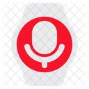 Smartwatch Mic Amplification Icon