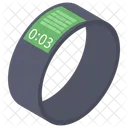 Tragbare Technologie Fitnesstracker Smartwatch Symbol