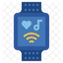 Smartwatch Wearable Internet Der Dinge Symbol