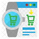 Smart Watch Shopping Icon