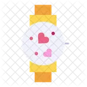 Smartwatch Time Heart Icon