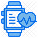 Smartwatch Heart Rate Online Icon