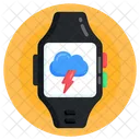 Smartwatch Weather Tracker Smartband Icon