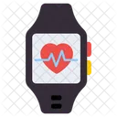 Smartwatch Health Tracker Smartband Icon