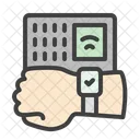Card Smartwatch Untact Icon