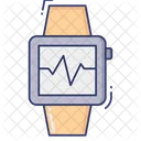 Smartwatch Heart Rate Beats Icon