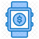 Smartwatch Pay Clock Icon