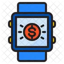 Smartwatch Money Financial Icon