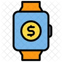 Smartwatch Cash Payment Icon