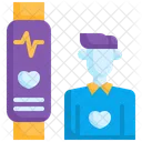 Smartwatch Health Tracker Fitness Tracker Icon