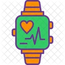 Smartwatch Heartbeat Exercise Icon