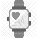 Smartwatch Heartbeat Exercise Icon