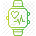 Smartwatch Heartbeat Exercise Icon