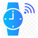 Smartwatch Internet Of Things Wifi Connection Icon