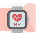 Smartwatch Blood Pressure Icon