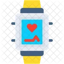 Smartwatch Heartbeat Electronics Icon