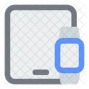 Smartwatch And Tablet  Icon