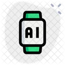 Smartwatch Artificial Intelligence  Icon
