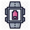 Smartwatch Battery Low Battery Low Notification Icon