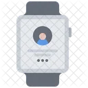 Smartwatch-Benutzerdetails  Symbol