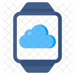 Smartwatch Cloud  Icon