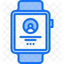 Smartwatch Contact Details Smartwatch User Details Contact Details Icon