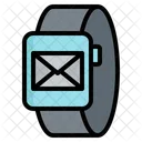 Smartwatch-E-Mail  Symbol