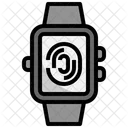 Smartwatch Fingerprint Scan  Icon