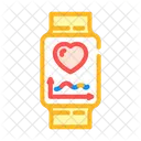 Smartwatch Heart Wearable Icon