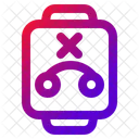 Smartwatch Reject Gadget Icon