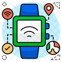 Smartwatch Smartband Wristwatch Icon