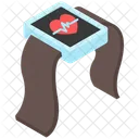 Isometric Wearable Time Icon