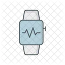 Smartwatch Device Heart Rate Icon