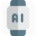 Reloj inteligente con inteligencia artificial  Icono