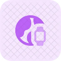 Smartwatch Internet  Icon