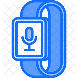 Smartwatch Mic  Icon