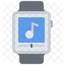 Smartwatch Music Player Smartwatch Player Smartwatch Music Icon