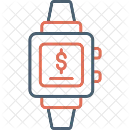 Smartwatch payment  Icon