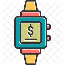 Smartwatch payment  Icon