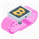 Smartwatch Payment Wristwatch Contactless Payment Icon
