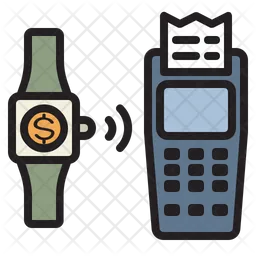 Smartwatch Payment  Icon